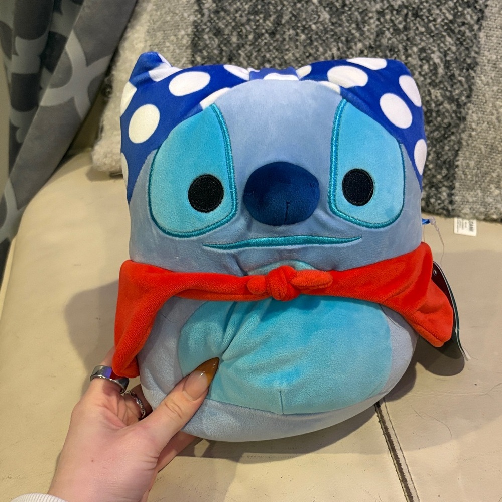 Squishmallows stitch w cape Stuffed Animal